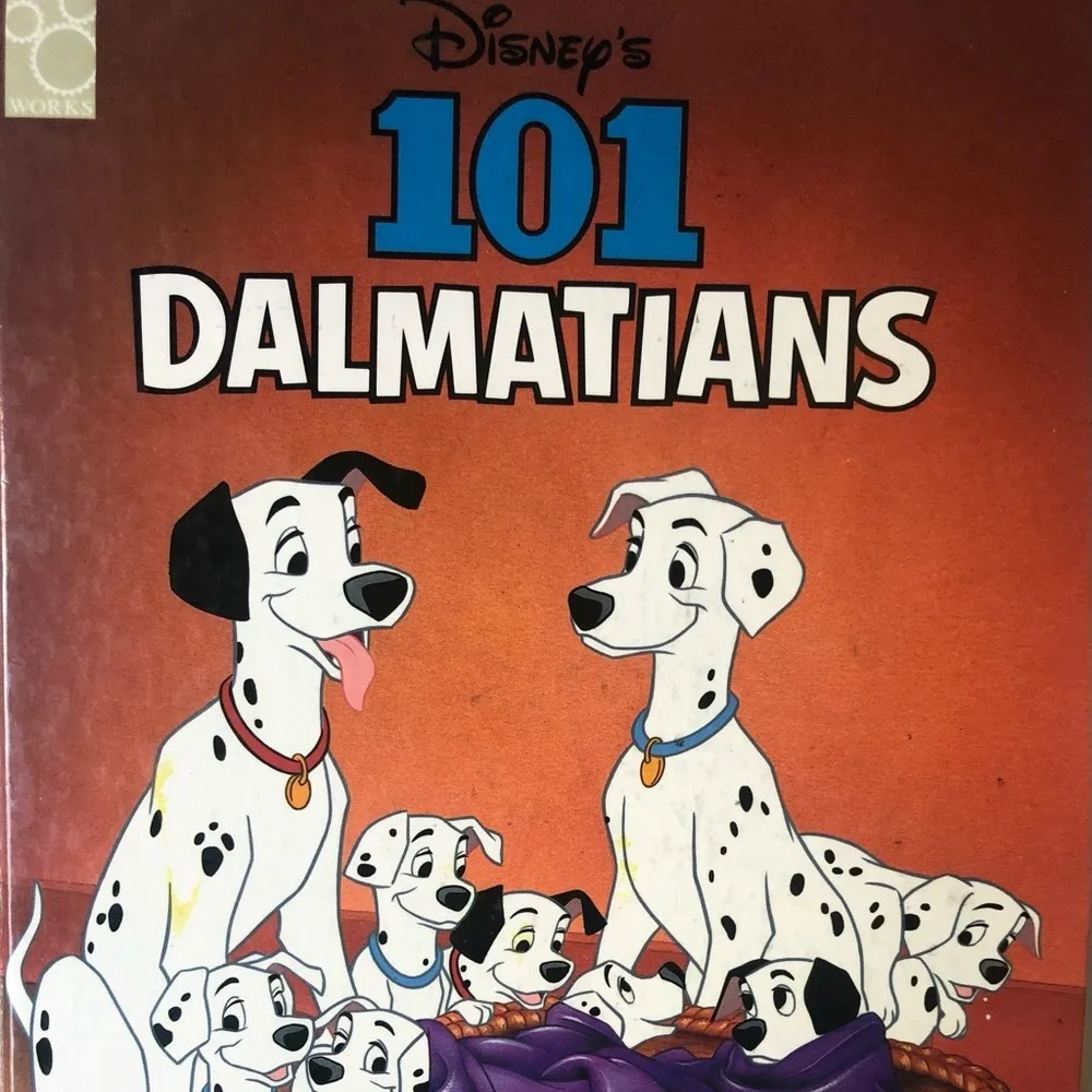Disney “101 Dalmatians” hardback book